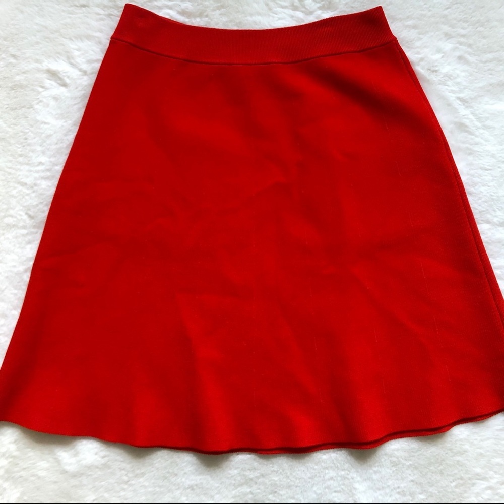 A.L.C. Flared Skirt w/ Front Pockets Size Small Mod Retro Trendy Modern - Picture 4 of 10